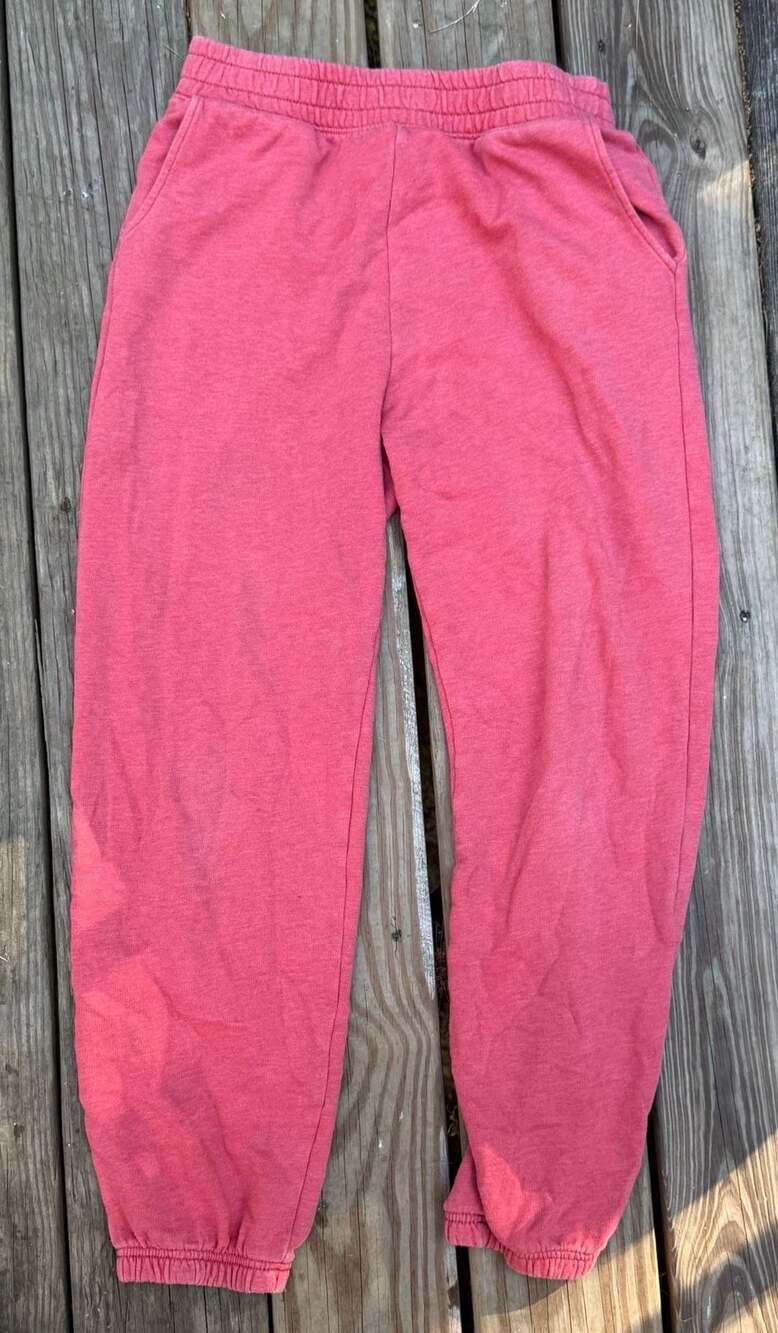 American Eagle Pink Elastic Waist Jogger Sweatpants